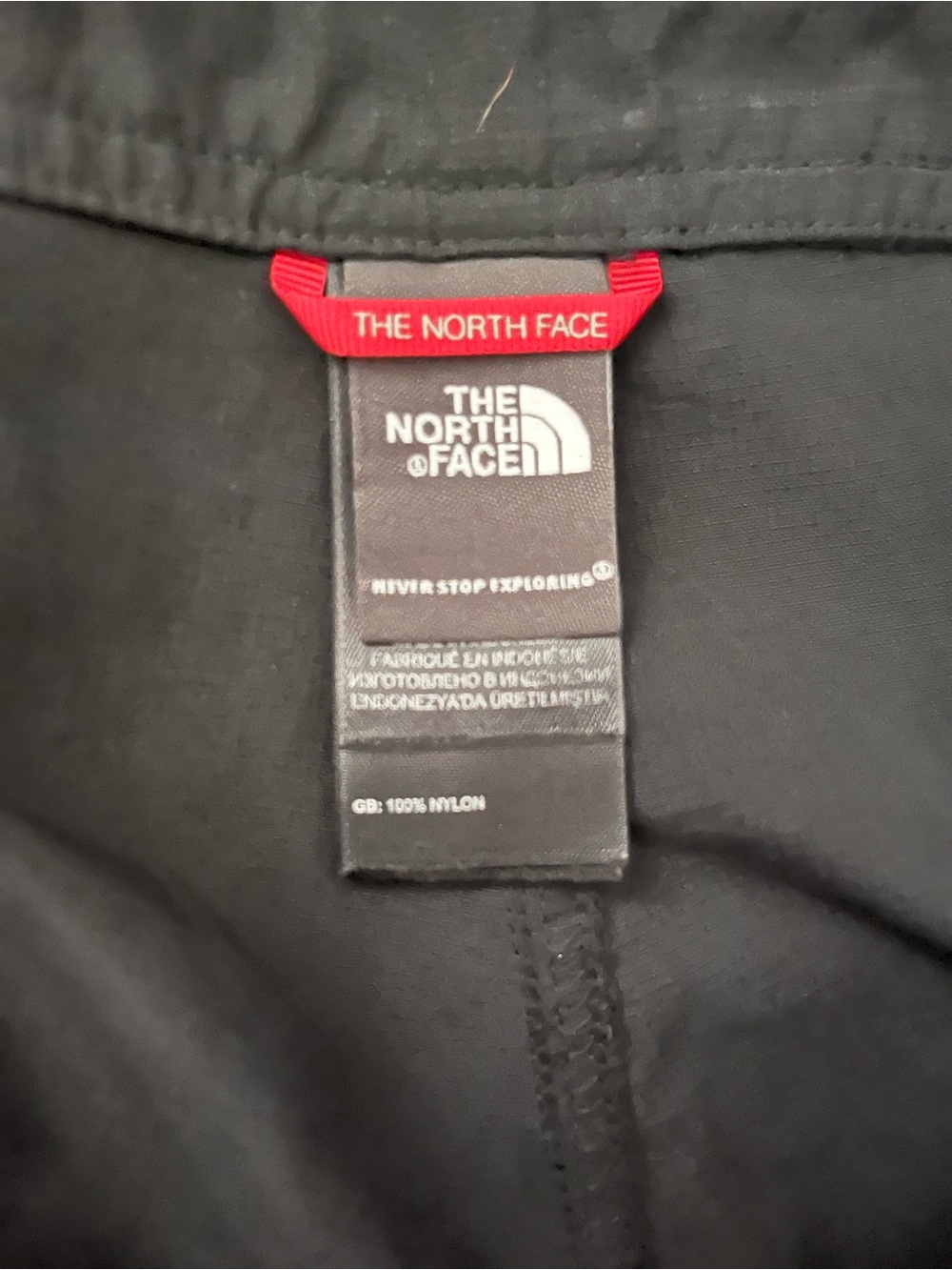 The North Face Men's Black Hybrid Trail Shorts - Picture 6 of 10